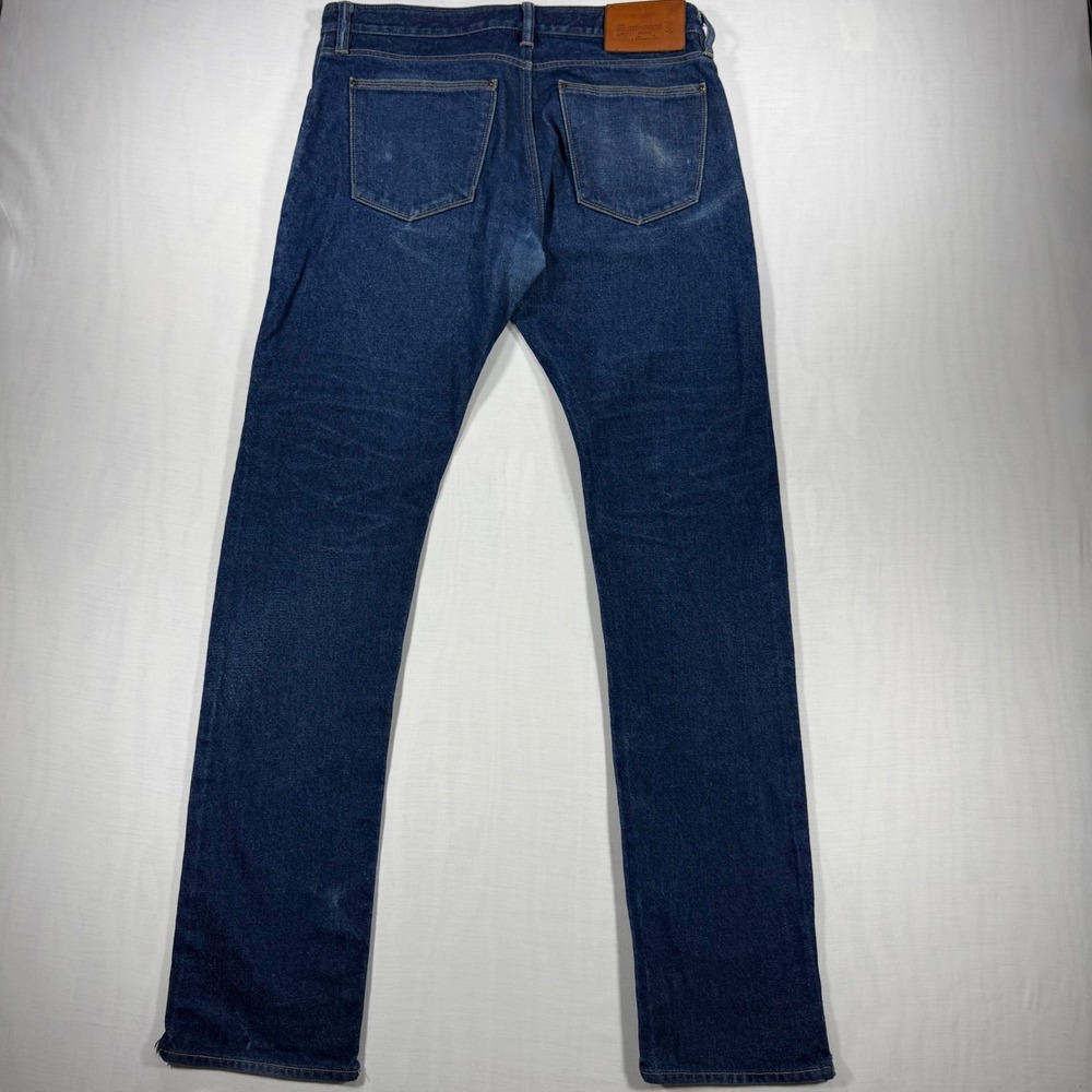 Shockoe Atelier Old Boy Jeans 33 Raw Selvedge Denim Batch 705 Handmade USA Rare